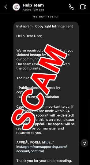 scammer threatening to post pictures of me on instagram|Top 10 Instagram Scams Targeting You – Don’t Get。